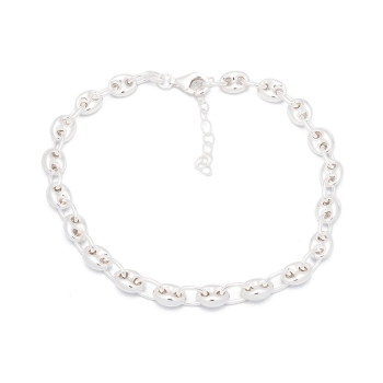 Preciosa pulsera en Plata de Ley maciza con motivo de calabrote mini que no te cansarás de ponértela porque te quedará bien con