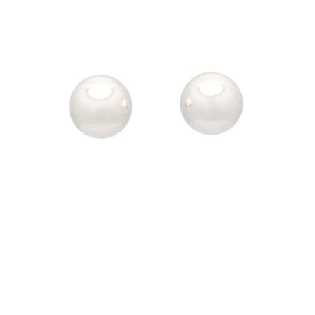 Pendientes de Plata de Ley rodiada de 9mm de diámetro y 6,2mm de altura. Un básico que podrás combinar con cualquier gargantilla