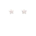 Pendientes de plata mini estrella - 2